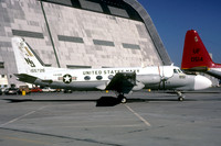 US Navy VA-128 Grumman TC-4C Academe 155726/NJ-581 at NAS Moffett Field (1980)