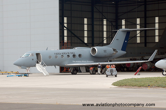 Chilean Air Force Gulfstream IV 912 at FIDAE (2016)