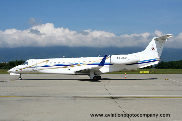 Prestige Jet Rental LLC Embraer ERJ-135BJ Legacy 600 A6-PJE at Geneva (2008)