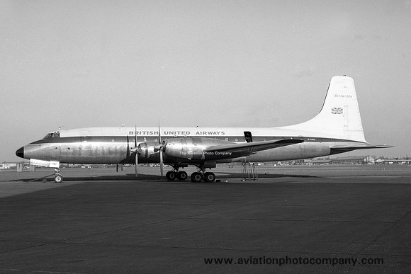 British United Airways Bristol Britannia G-ANCD