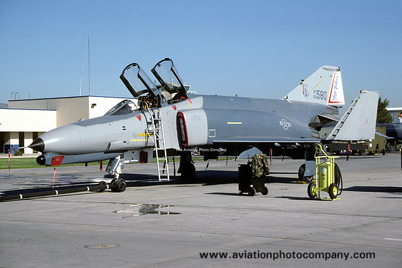 USAF Nevada ANG 192 TRS McDonnell F-4G Phantom 69-7580 (1991)