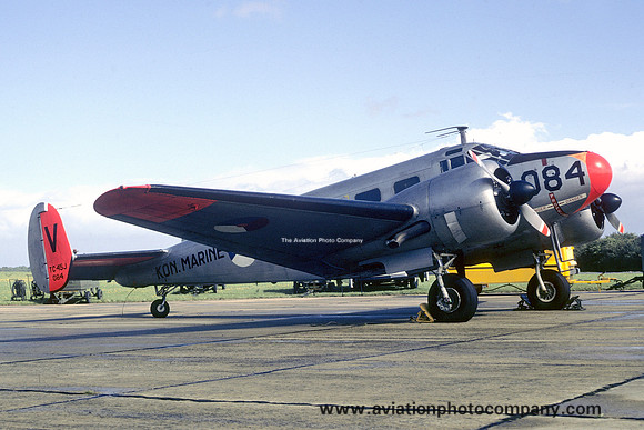 Dutch Navy 5 Squadron Beech TC-45J Expeditor 084 (1970)