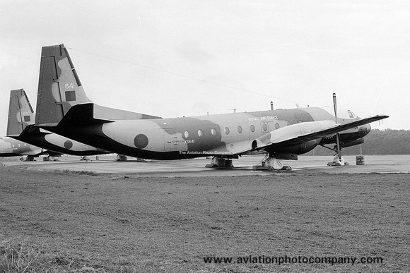 RAF Avro Andover C.1 XS641 stored at RAF Kemble