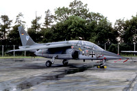 German Air Force JBG43 Dassault/Dornier Alpha Jet 40+95 at IAT Fairford (1987)