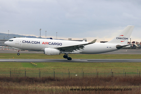 CMA CGM Air Cargo Airbus A330-243F F-HMRG at Prestwick (2022)
