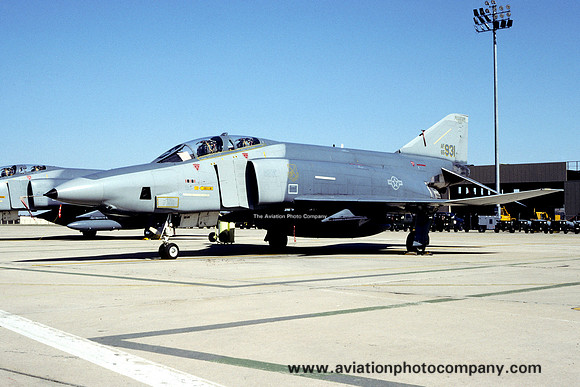 USAF Mississippi ANG 153 TRS McDonnell RF-4C Phantom 65-0931 (1991)