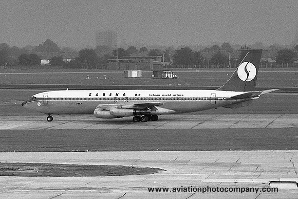 Sabena Boeing 707-329 OO-SJD (1974)