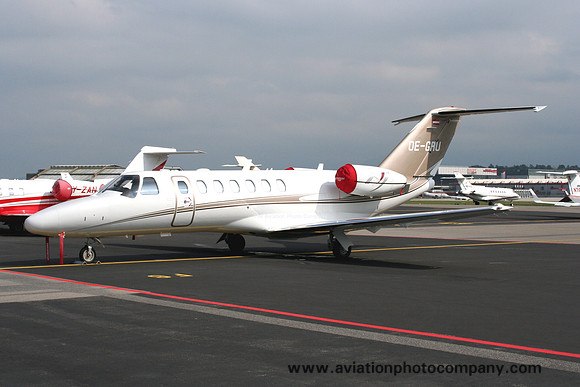 Avcon Jet Cessna 525B CitationJet CJ3 OE-GRU at Geneva (2008)