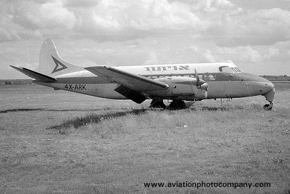 Arkia De Havilland Heron 4X-ARK