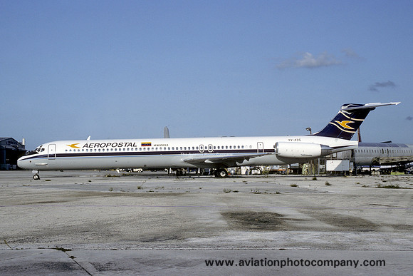 Aeropostal McDonnell Douglas MD-83 YV-43C (1992)