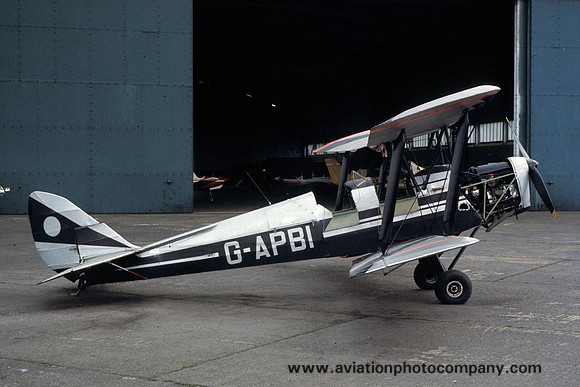 De Havilland Tiger Moth G-APBI (1975)