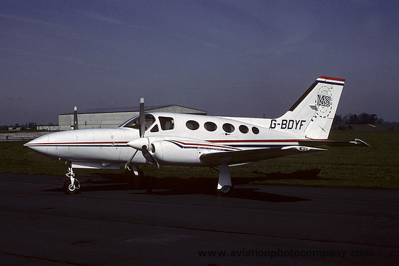 Mining Supplies Cessna 421C Golden Eagle Srs.III G-BDYF (1984)