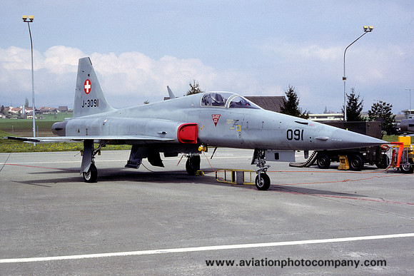 Swiss Air Force Northrop F-5E Tiger II J-3091 (1989)