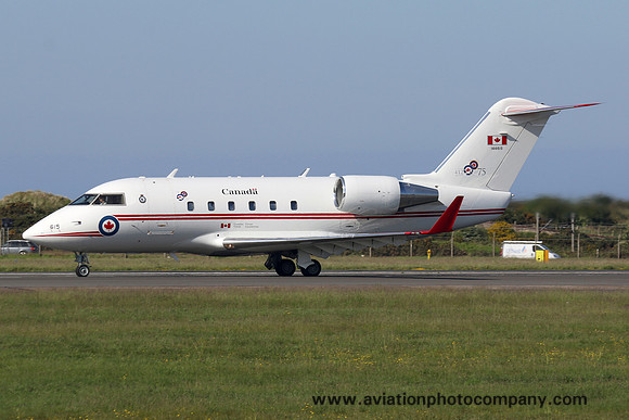 Canadian Air Force 412 Squadron Canadair CC-144B 144615 at Prestwick (2016)