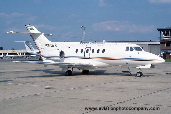 Hawker Siddeley HS125-700B HZ-OFC (1984)