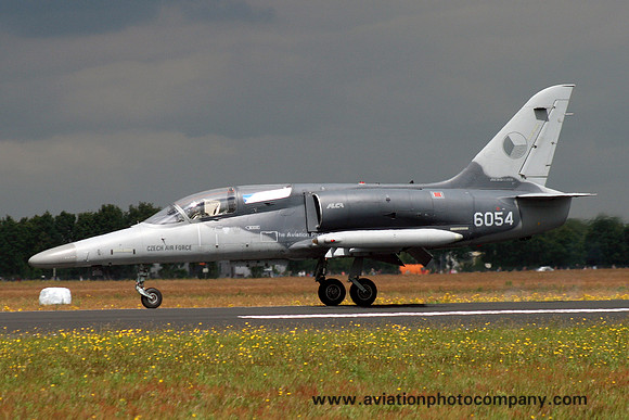 Czech Air Force 212 TL Aero L-159A 6054 at the Gilze Rijen Airshow (2014)