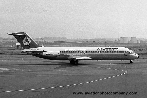 Ansett Australia Douglas DC-9-31 VH-CZG (1970)