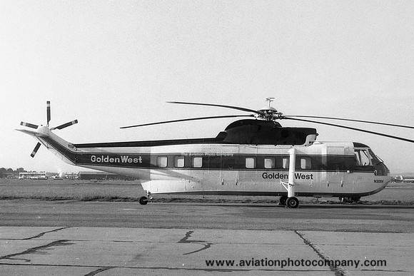 Golden West Airlines Sikorsky S-61L N305V (1972)