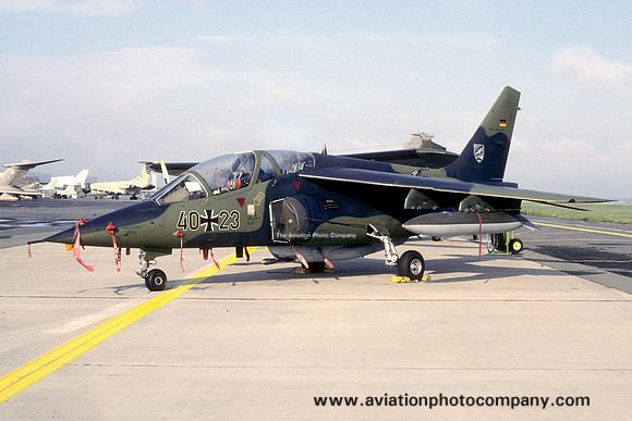 German Air Force Dassault/Dornier Alpha Jet 40+23 (1987)