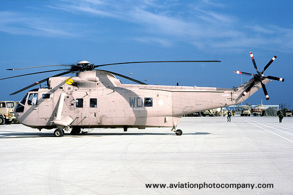 Royal Navy 848 Squadron Westland Sea King HC.4 ZA314 during Operation Granby (1991)