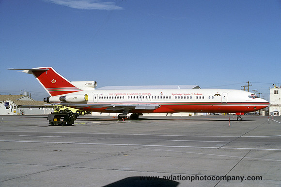 The Hashemite Kingdom of Jordan Boeing 727-200 JY-HNH (1984)