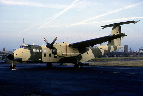 Sudan Air Force DHC-5 Buffalo ST-AH_ (1987)