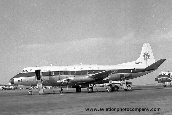 All Nippon Airways Vickers Viscount 828 JA8203