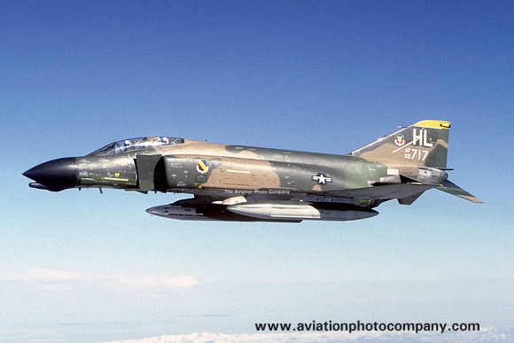 USAF 388 TFW 4 TFS McDonnell F-4D Phantom 65-0717/HL (1977)