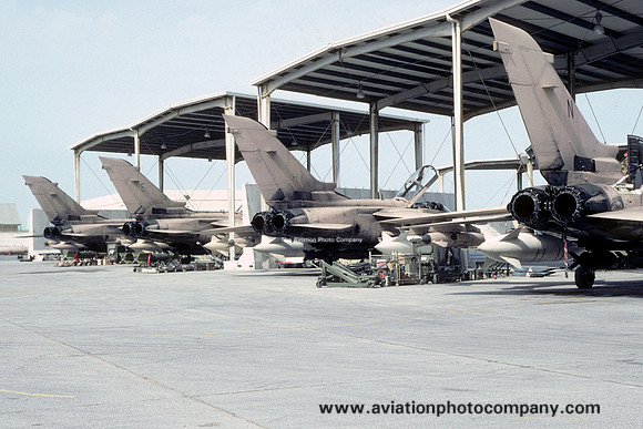 RAF Panavia Tornado GR.1s during Operation Granby (1991)