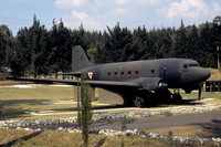 Mexican Air Force Douglas C-47 TED6022 displayed at the Colegico Militar El Heroico (2002)