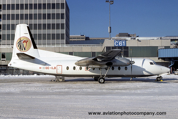 Egyptair Fokker F-27-600 OE-ILB (1982)