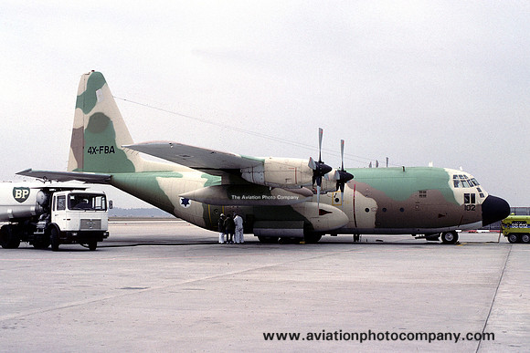 Israeli Air Force Lockheed C-130H Hercules 4X-FBA/102 (1980)