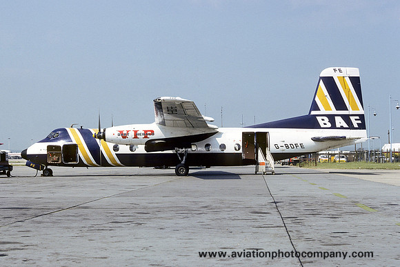 British Air Ferries Handley Page Herald G-BDFE (1978)