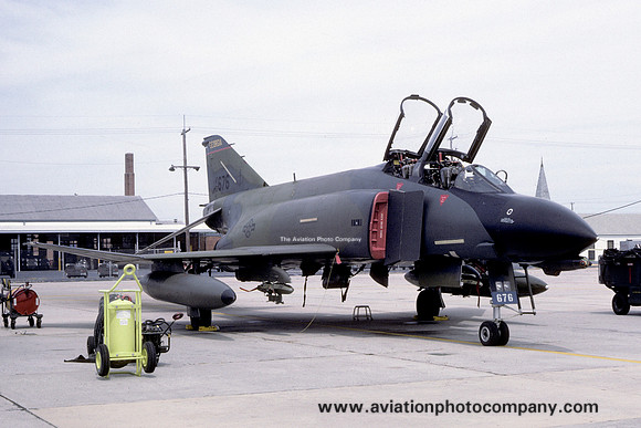 USAF Georgia ANG 128 TFS McDonnell F-4D Phantom 66-7676 (1985)