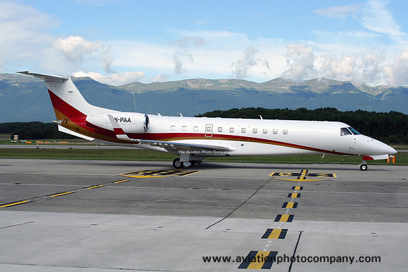 Embraer ERJ-135BJ Legacy 600 9K-PAA at Geneva (2008)