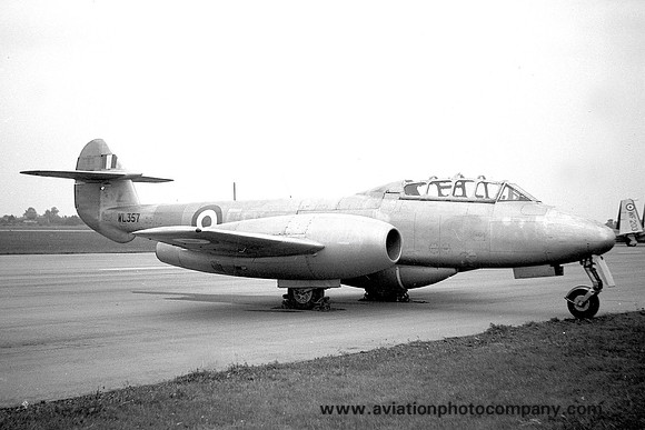RAF Gloster Meteor T.7 WL357 (1956)