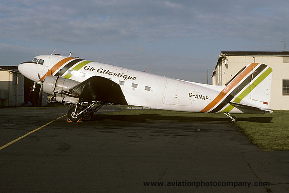 Air Atlantique Douglas C-47B G-NAF (1977)