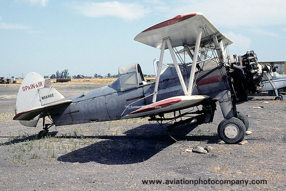 Spain Air Boeing A75N1 Stearman N56402 (1983)