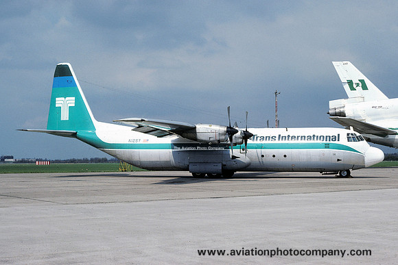 TIA Trans International Airlines Lockheed L-100-30 Hercules N12ST