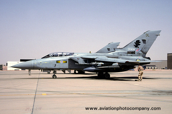 RAF 11 Squadron Panavia Tornado F.3 ZE936/DL at Prince Sultan AB (1999)