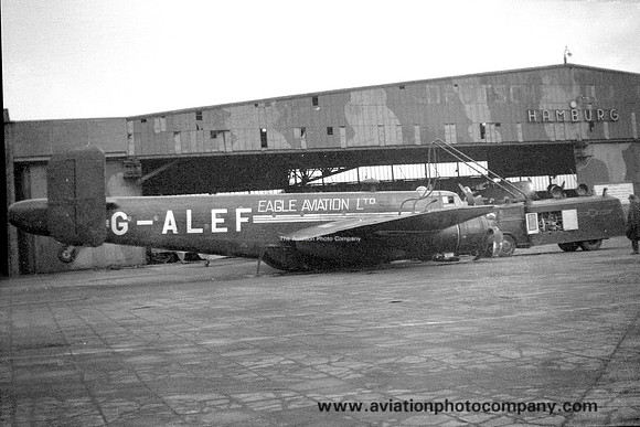 Eagle Aviation Handley Page Halifax G-ALEF at Hamburg (1948)
