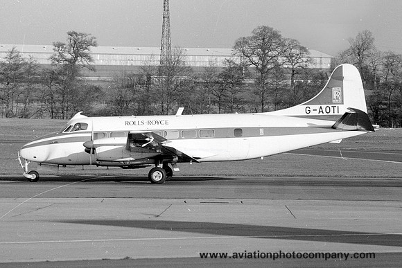 Rolls Royce De Havilland Heron G-AOTI (1977)
