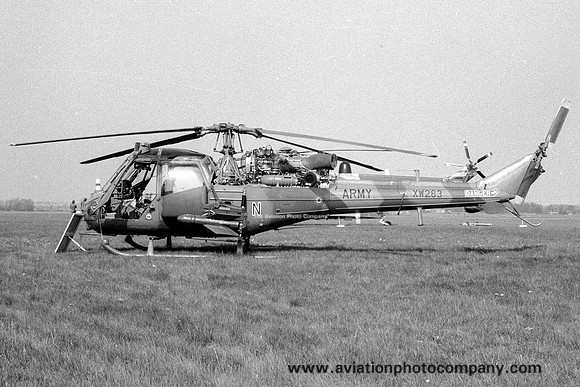 Army Air Corps BAOR Westland Scout AH.1 XW283/N (1974)