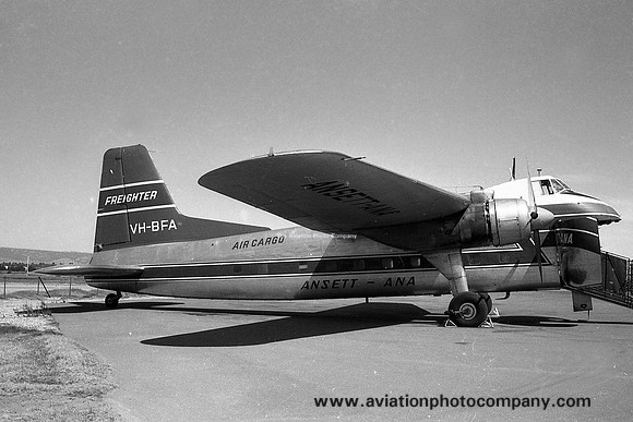 Ansett ANA Air Cargo Bristol 170 VH-BFA