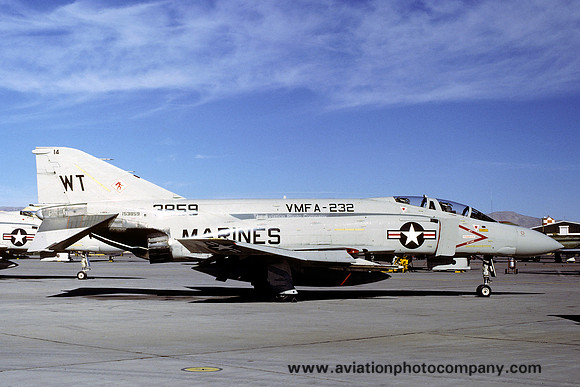 USMC VMFA-232 McDonnell F-4S Phantom 153859/WT-14 (1979)