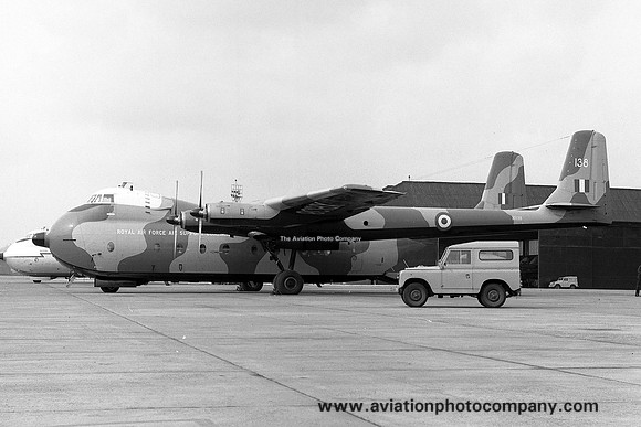 RAF Air Support Command AWA Argosy C.1 XR138 (1970)