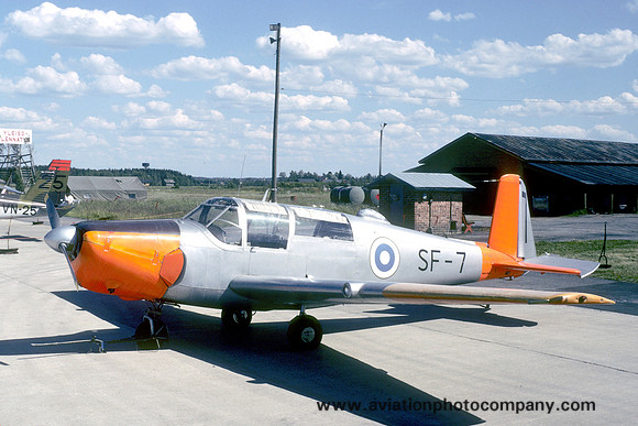 Finnish Air Force SAAB SB-91D Safir SF-7 (1989)