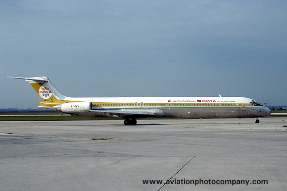 BWIA McDonnell Douglas MD-80 9Y-THV (1993)