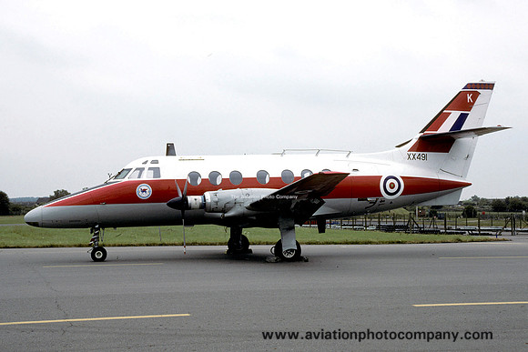 RAF 45 Squadron Handley Page Jetstream T.1 XX491/K (1994)
