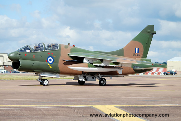 Greek Air Force 336 Mira LTV TA-7C 154477 at RIAT Fairford (2014)